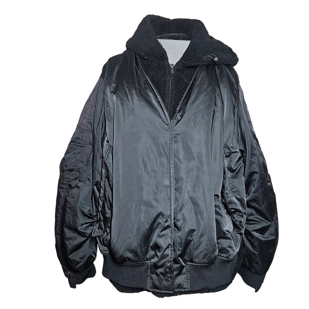 JNBY Black Hooded Puffer Copt Size Small